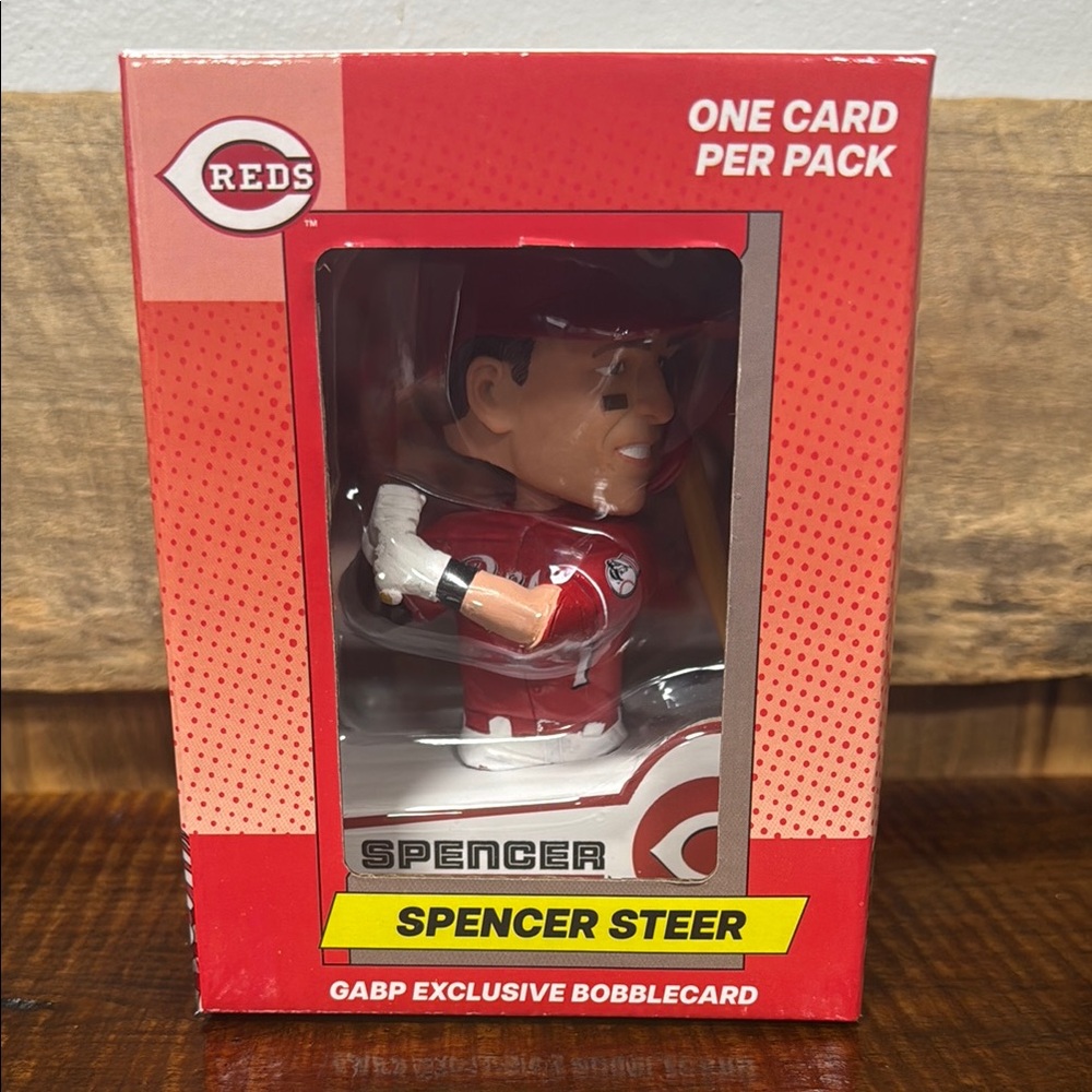 Spencer Steer Cincinnati Reds Bobblehead